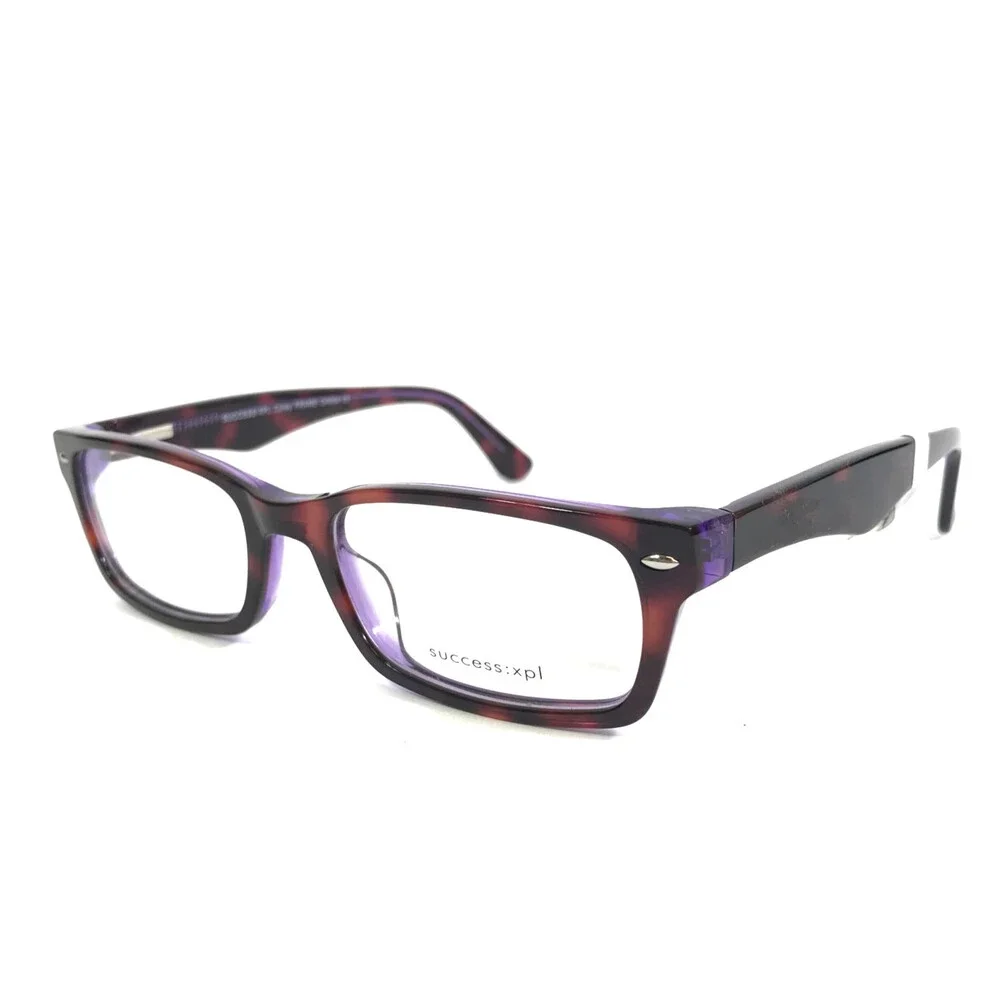 Success:XPL Eyeglasses Frames COREY TORT/PURPLE Tortoise Purple 52-18-140